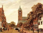 HEYDEN, Jan van der View of the Westerkerk, Amsterdam f oil painting picture wholesale